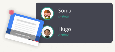 Sharing cards between users